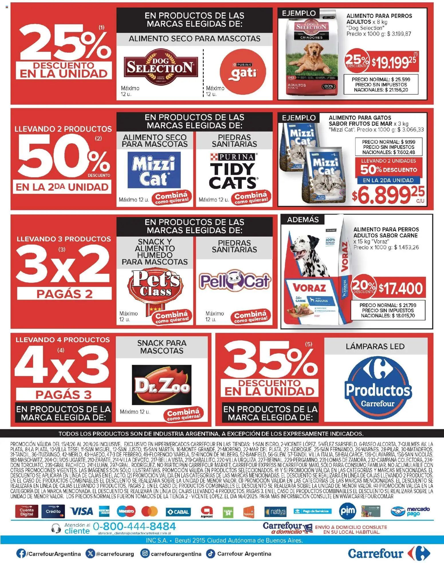 Carrefour ofertas │ válido desde el 15.04.2026 | Página: 18 | Productos: Caso, Sobre