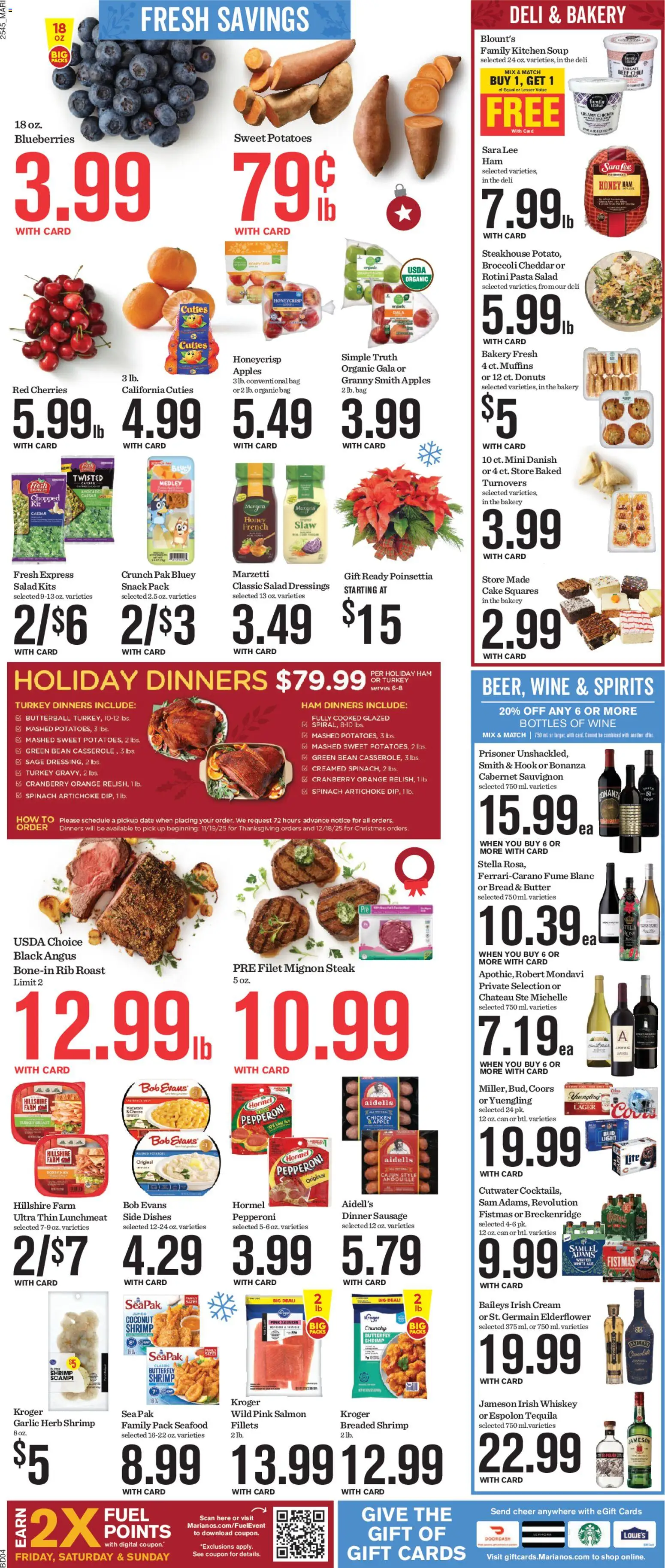 Mariano's Weekly Ad - valid from 10.12.2025 | Page: 7 | Products: Bakery, Hook, Bread, Wine