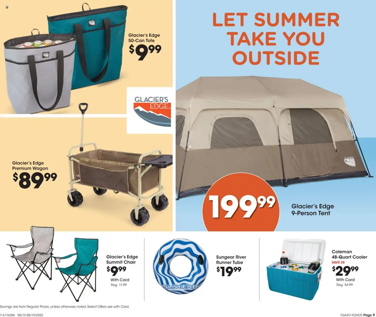 Fred Meyer Home & Apparel - valid from 13.08.2025 | Page: 9 | Products: Chair, Tent