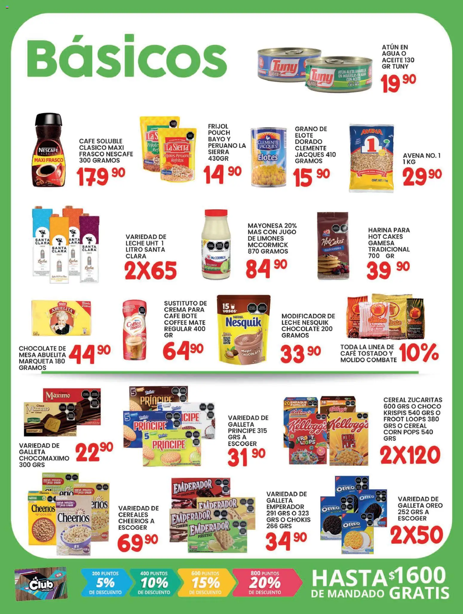 Nuevas ofertas de Alsuper válidas en toda la República Mexicana desde el 27.01.2026. ¡Encuentra las mejores ofertas en Alsuper folleto Saltillo! | Página: 2 | Productos: Manzana, Chocolate, Hojuelas, Sierra