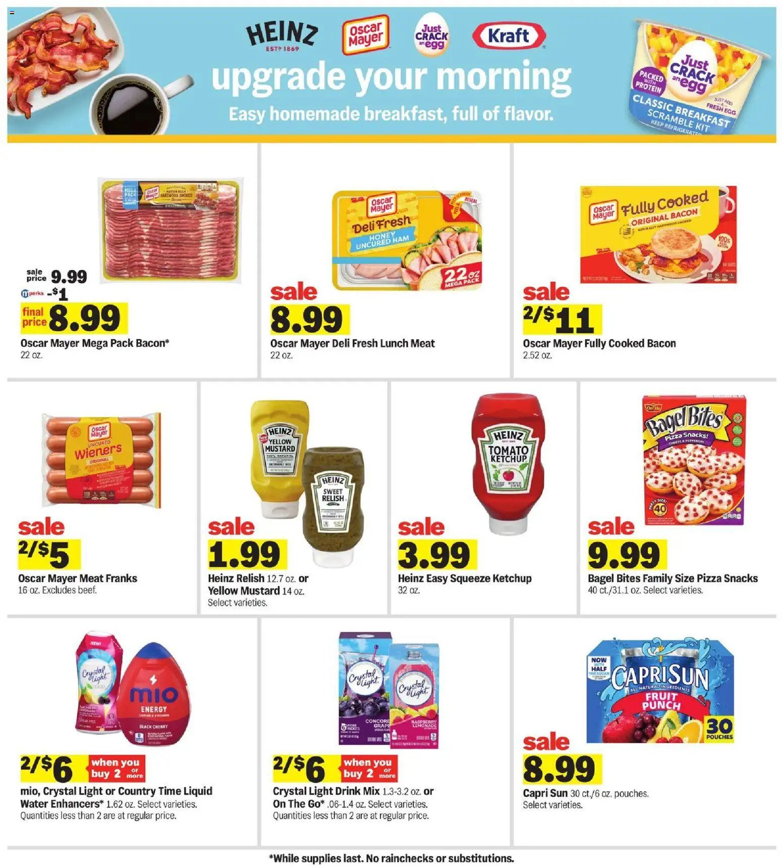 Meijer Weekly Ad - valid from 18.02.2026 | Page: 32 | Products: Cheese, Ham, Water, Raspberry