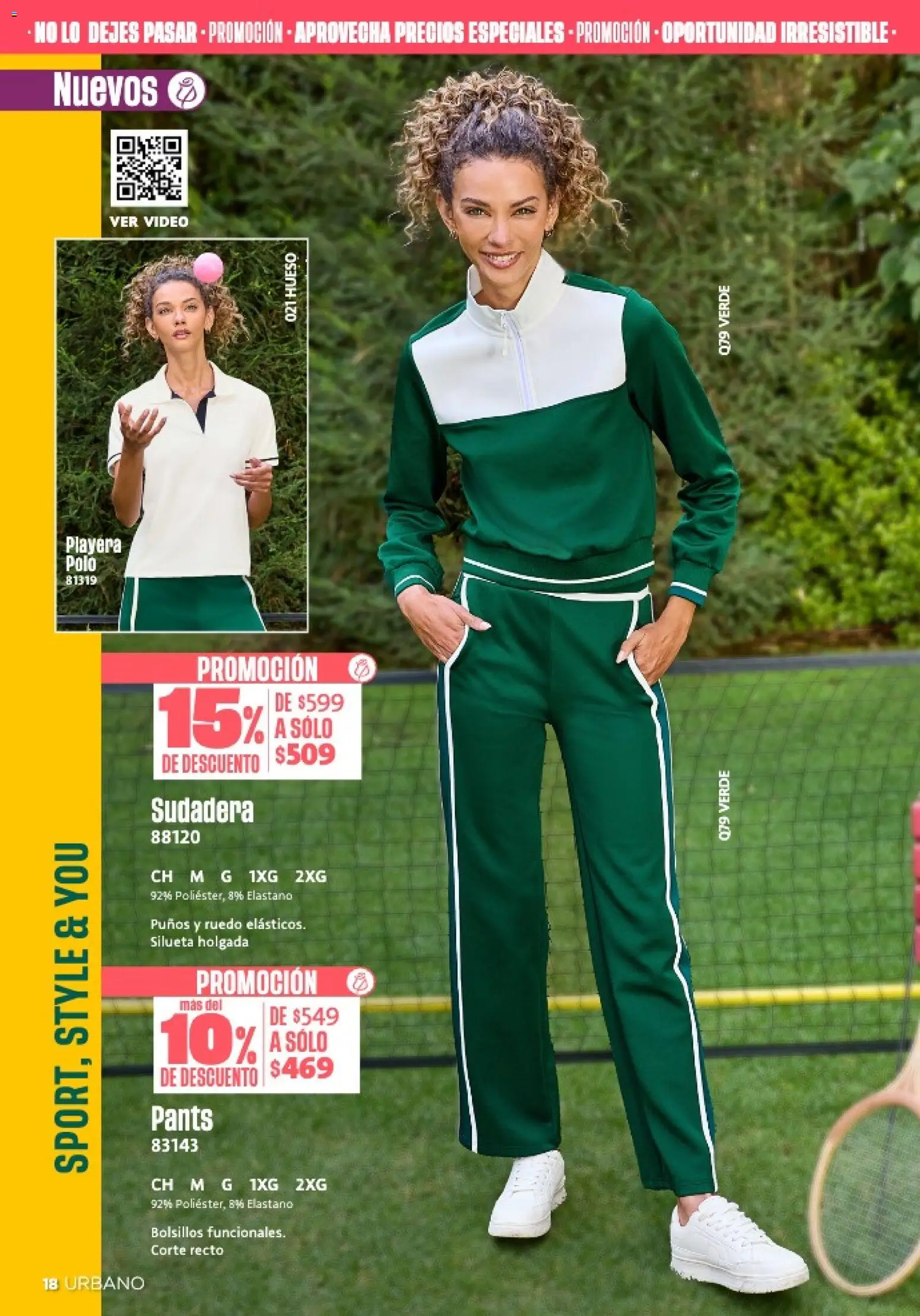 Nuevas ofertas de Ilusión válidas en toda la República Mexicana desde el 01.02.2026. ¡Encuentra las mejores ofertas en Ilusión catálogo Primavera! | Página: 20 | Productos: Sudadera, Playera, Video, Pants