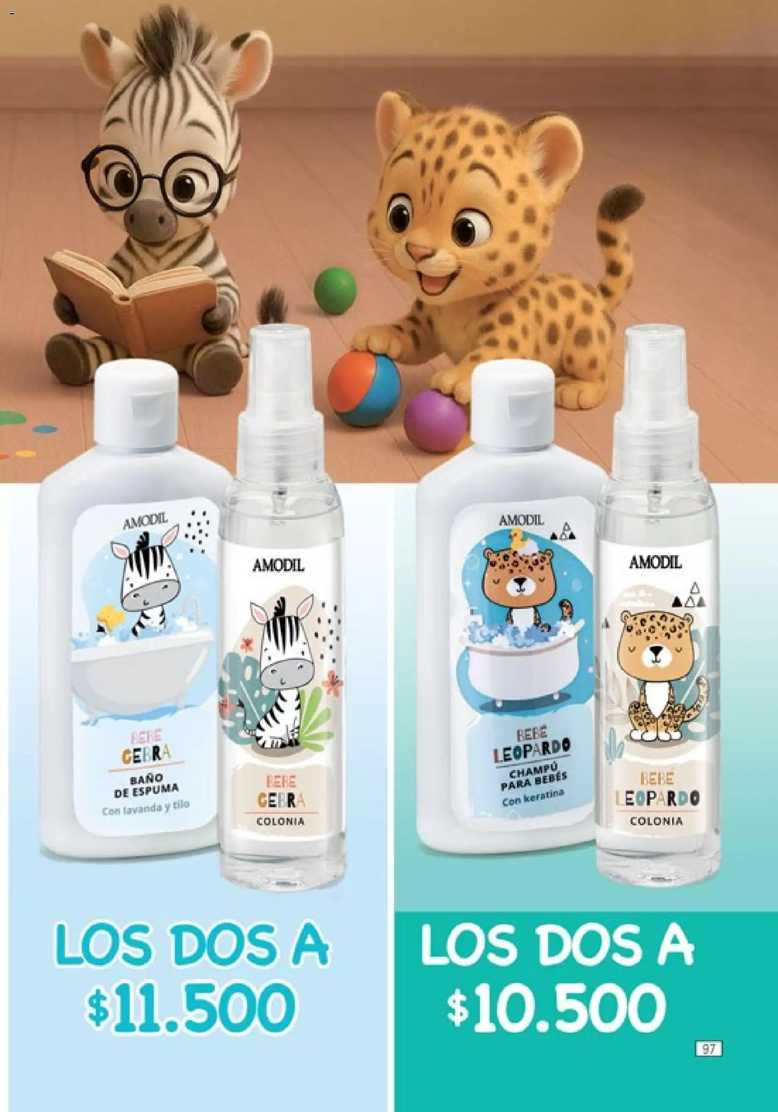 Catálogo Amodil Campaña 2 │ válido desde el 01.02.2026 | Página: 97 | Productos: Baño, Champú, Espuma