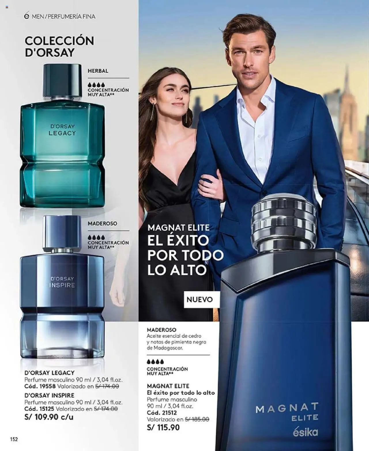 Catálogo Ésika válido desde 25.08.2025 | Página: 152 | Productos: Aceite, Perfume