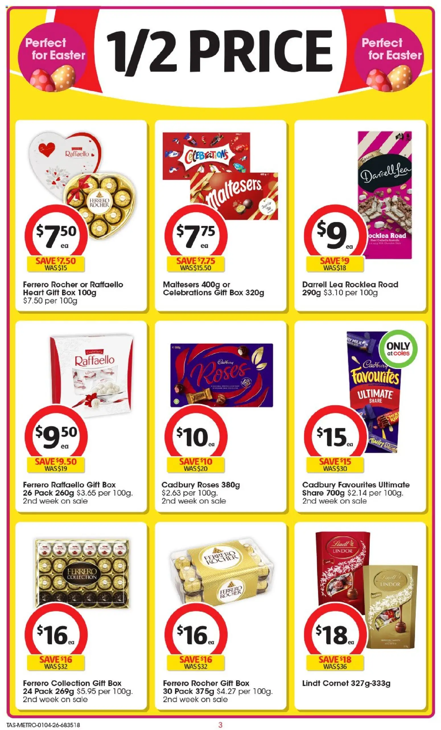 Coles catalogue - valid from 01.04.2026 | Page: 3 | Products: Box
