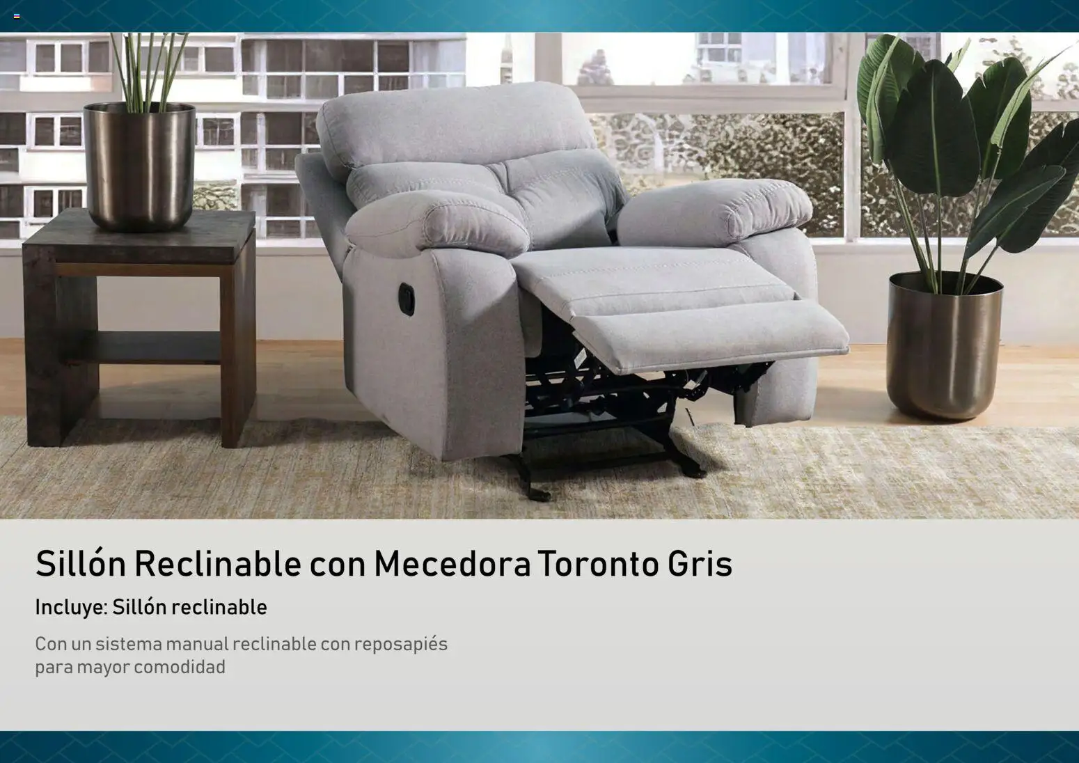 Nuevas ofertas de Muebles Dico válidas en toda la República Mexicana desde el 01.01.2026. ¡Encuentra las mejores ofertas en Muebles Dico catálogo Salas reclinables! | Página: 15 | Productos: Sillón