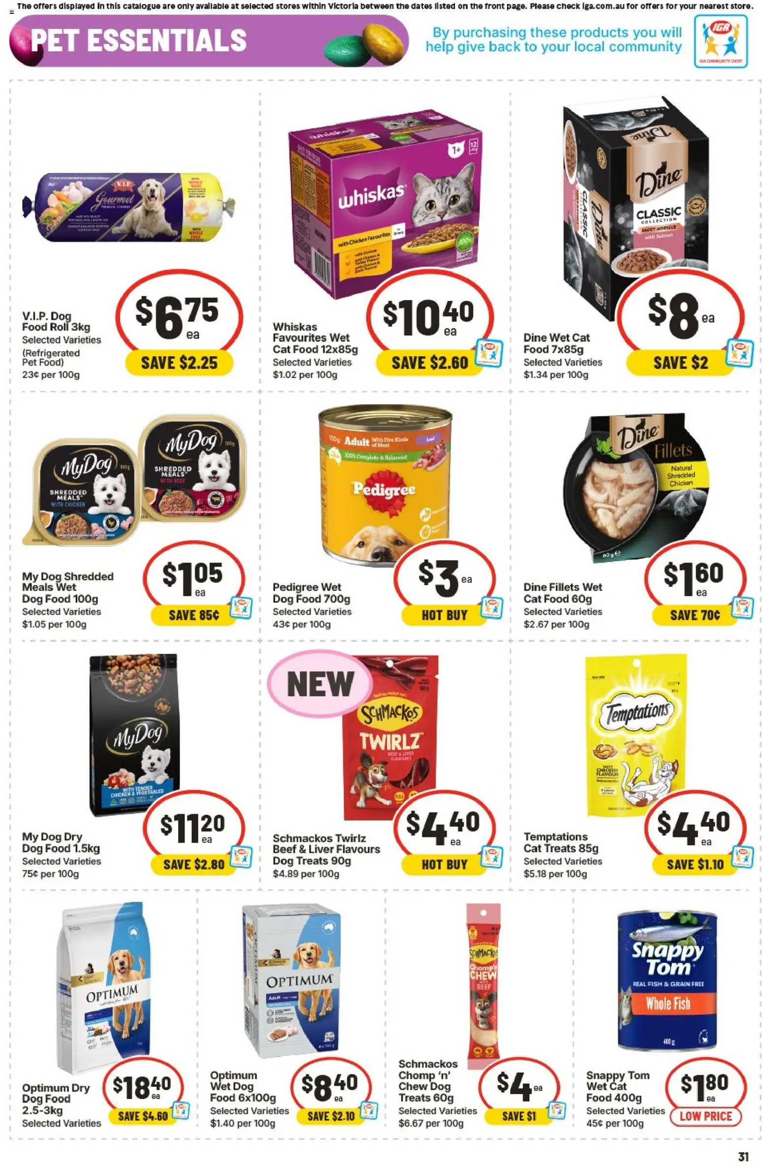 Ritchies catalogue - valid from 25.03.2026 | Page: 31 | Products: Fish, Beef, Vegetables, Salmon