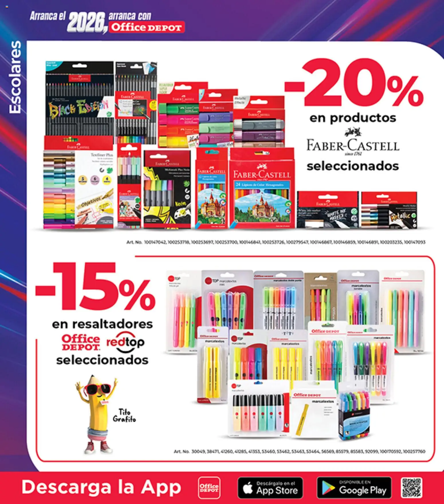 Nuevas ofertas de Office Depot válidas en toda la República Mexicana desde el 01.02.2026. ¡Encuentra las mejores ofertas en Office Depot catálogo! | Página: 11
