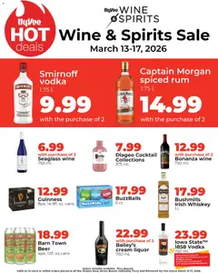 Preview of HyVee weekly ads valid from 13.03.2026