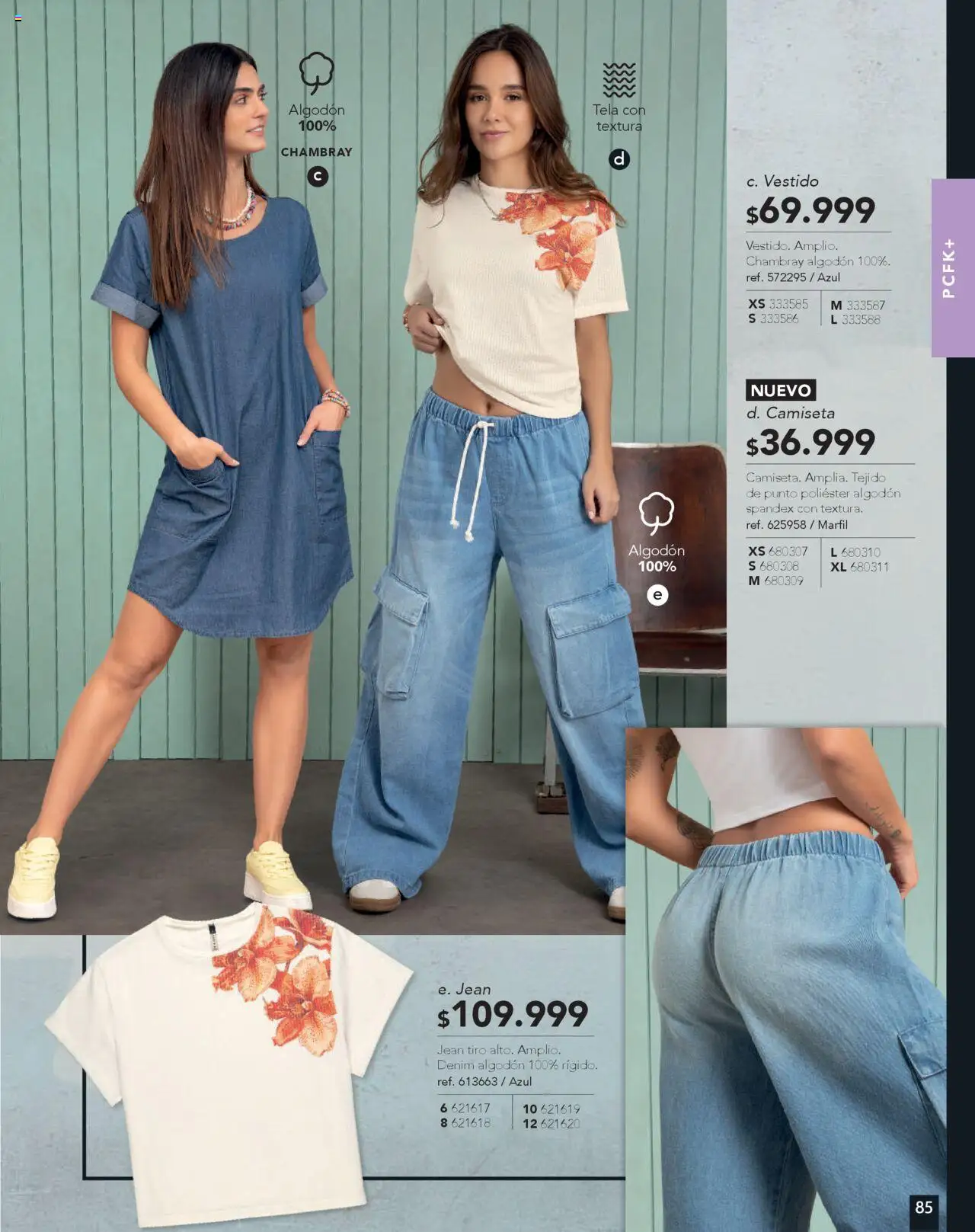 Pacifika revista - valida desde el 01.09.2025 | Página: 97 | Productos: Algodón, Jean, Camiseta, Vestido