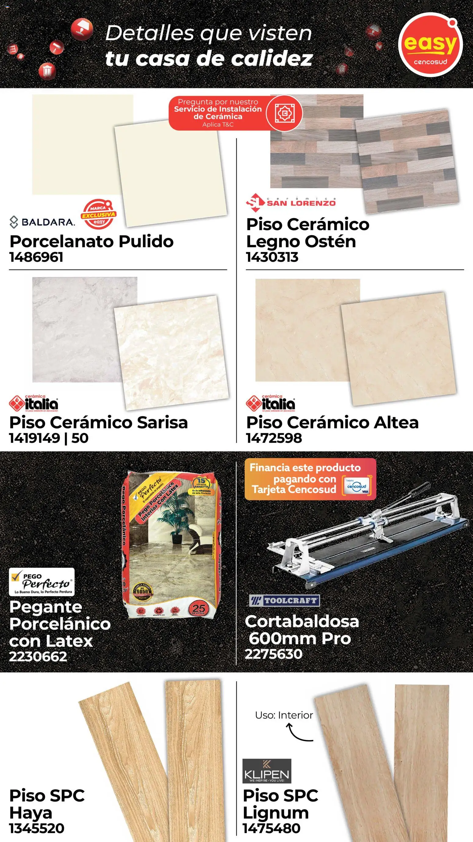 Easy revista - valida desde el 13.11.2025 | Página: 7 | Productos: Cerámica