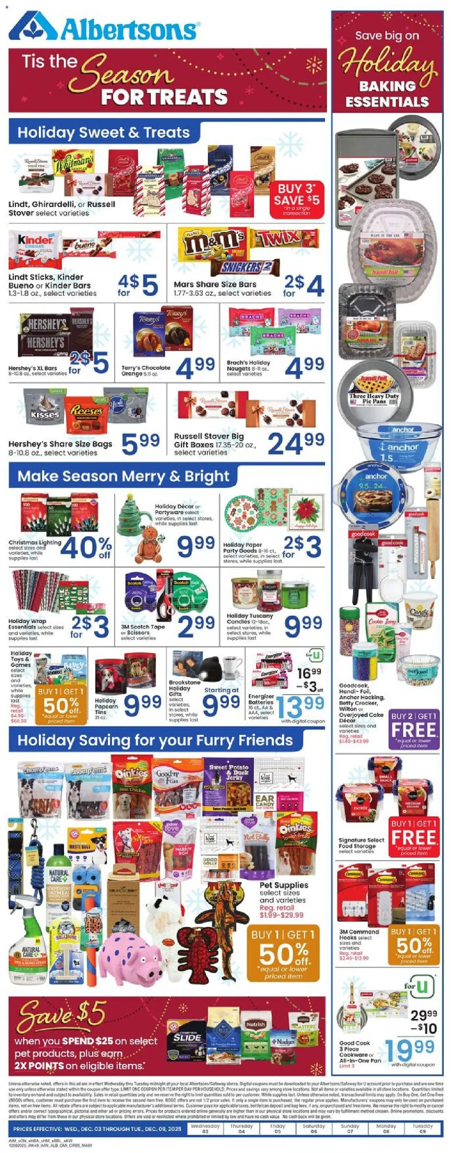 Albertsons Weekly Ad - valid from 03.12.2025 | Page: 5 | Products: Pan, Anchor, Chocolate