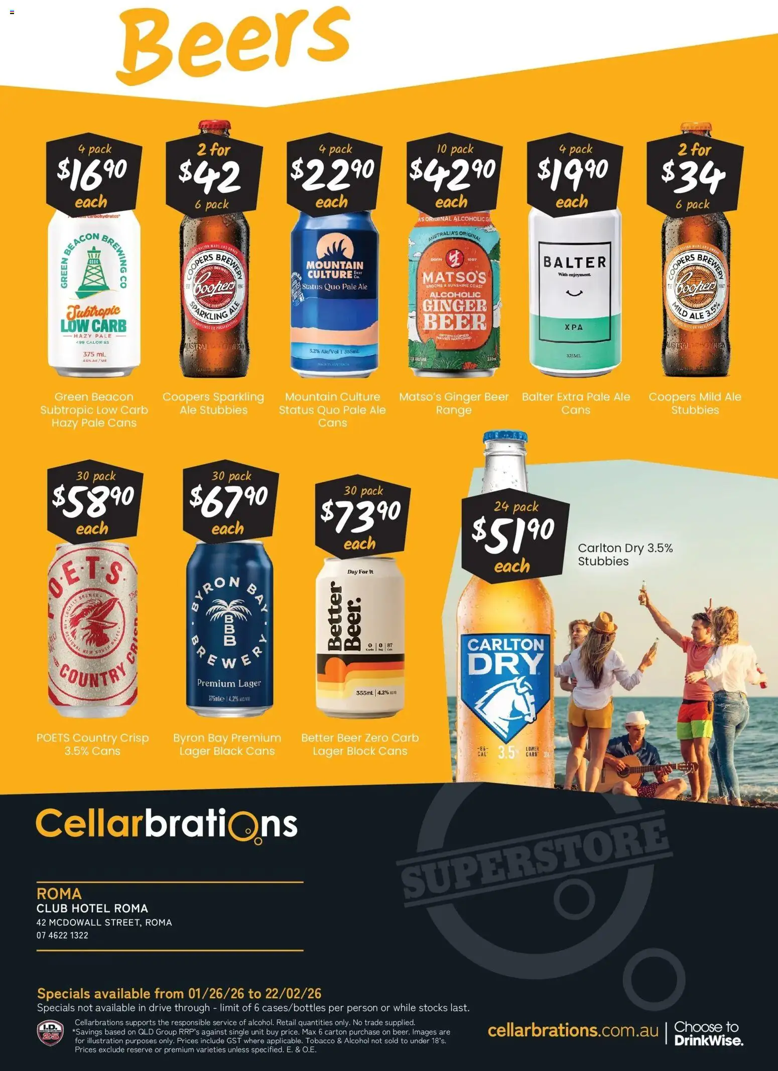 Cellarbrations catalogue - valid from 26.01.2026 | Page: 6 | Products: Ginger, Beer