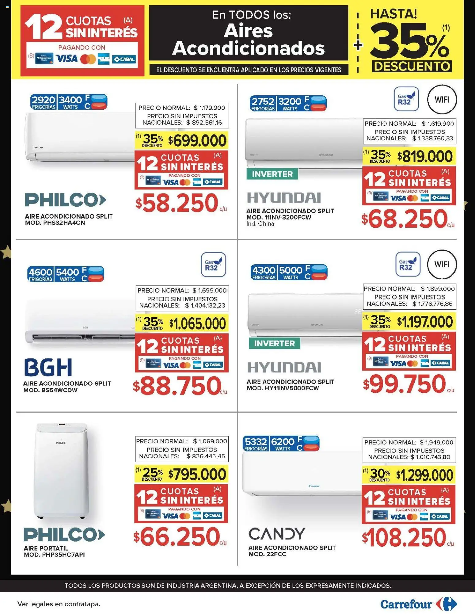 Carrefour - Carrefour Hiper 03 Diciembre - 9f59952f-7627-4a15-93a5-226a35a10741 │ válido desde el 03.12.2025 | Página: 28 | Productos: Aire acondicionado