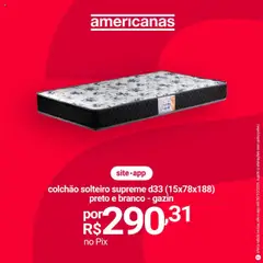 Lojas Americanas Folheto - válido de 16.07.2025 | Página: 4 | Produtos: Colchão