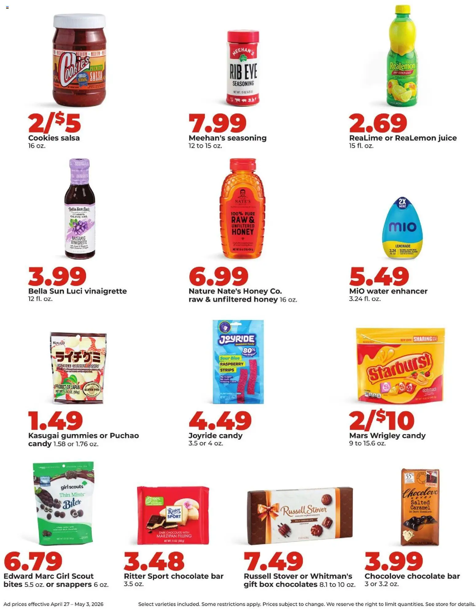HyVee Weekly Ad - valid from 27.04.2026 | Page: 23 | Products: Milk, Oil, Chocolate, Cookies