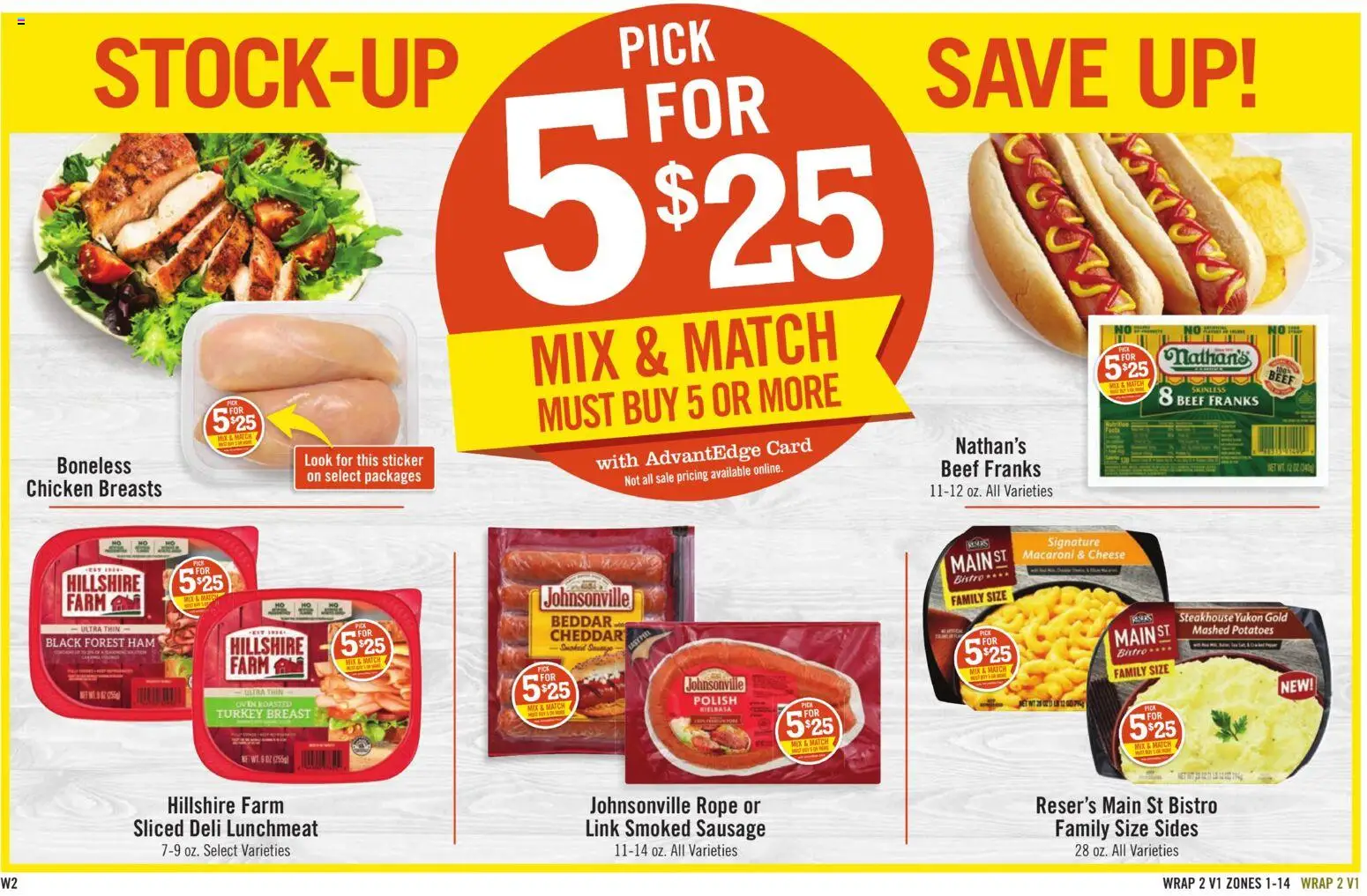Price Chopper Weekly Ad - valid from 26.04.2026 | Page: 14 | Products: Ham, Beef, Potatoes, Sausage