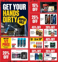 Preview of Supercheap Auto  Catalogue  - valid from 02.01.2026