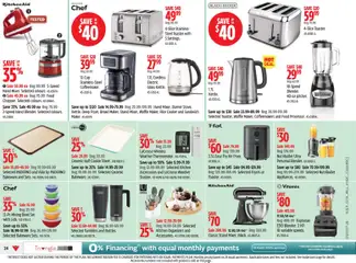Preview of Canadian Tire weekly flyer from shop Canadian Tire valid from 23.04.2026 | Page: 24 | Products: Rice, Toaster, Cooker, Bread