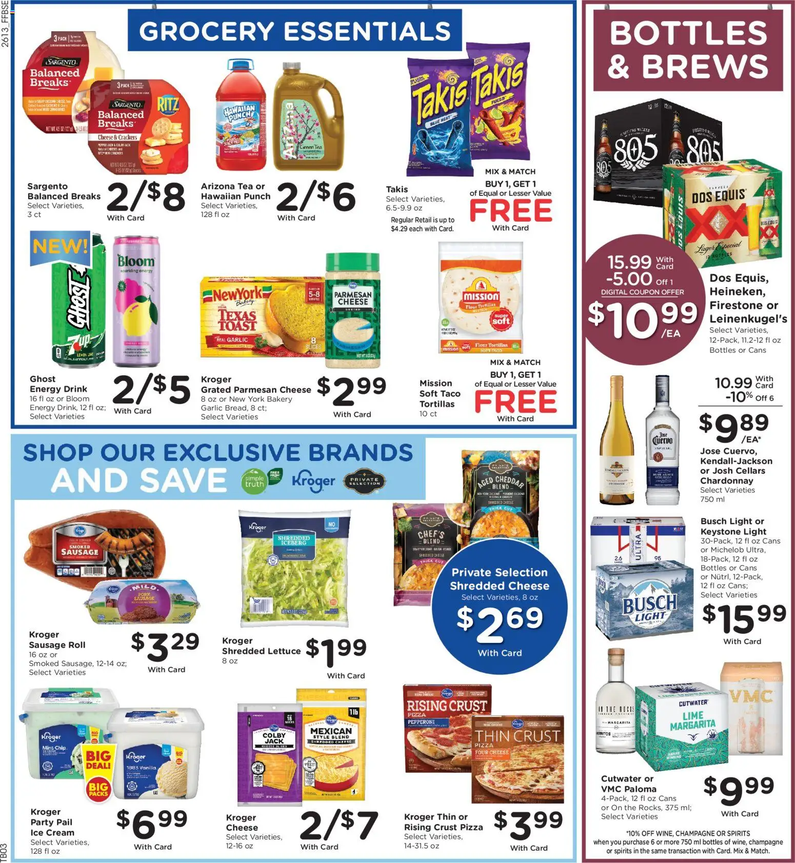 Fry's Food Weekly Ad - valid from 29.04.2026 | Page: 10 | Products: Lettuce, Ice cream, Sausage, Garlic