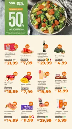 Oba Hortifruti - Ofertas da semana - Pré-Visualização do folheto da loja Oba Hortifruti, válido de 12.08.2025