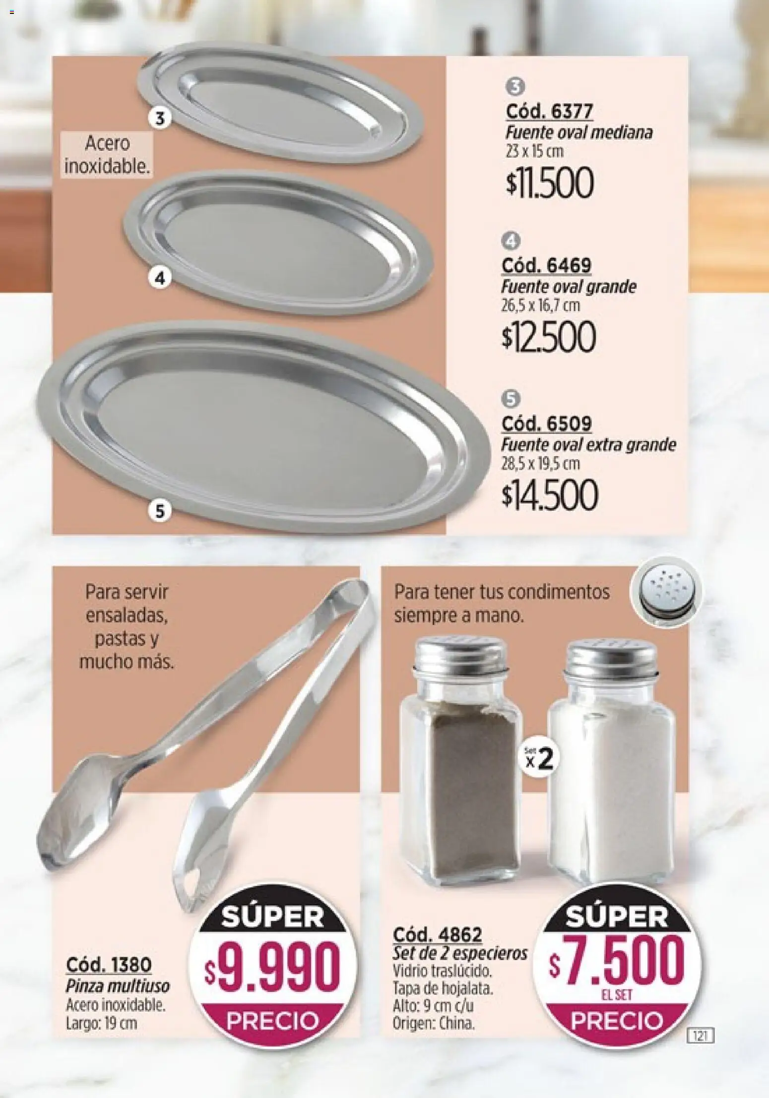 Catálogo Amodil Campaña 4 │ válido desde el 01.03.2026 | Página: 121 | Productos: Pinza, Fuente