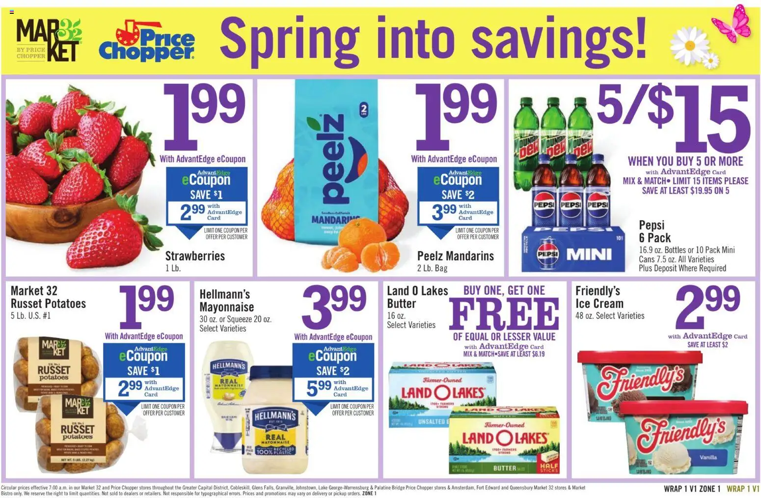 Price Chopper - Weekly Flyer - valid from 29.03.2026 | Page: 13 | Products: Butter, Cream, Mayonnaise, Bag