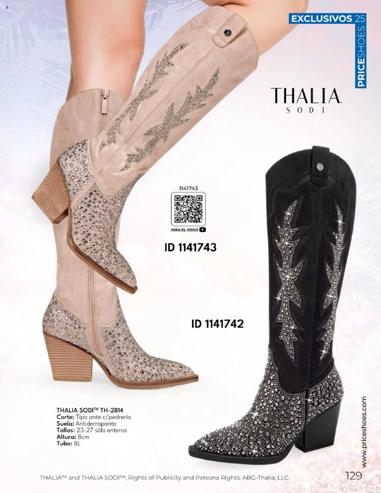 Nuevas ofertas de Price Shoes válidas en toda la República Mexicana desde el 26.06.2025. ¡Encuentra las mejores ofertas en Price Shoes catálogo Botas ! | Página: 129 | Productos: Video