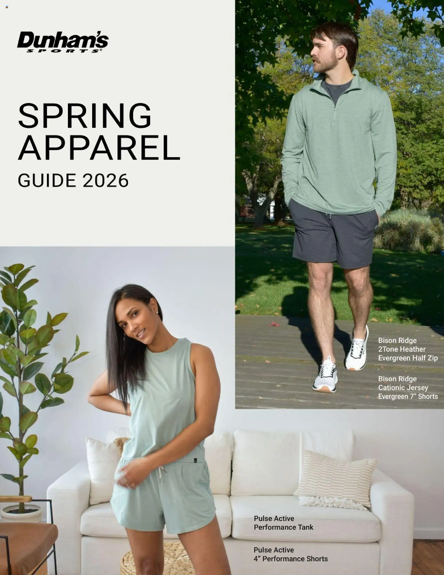 Dunham's Sports Spring Apparel Guide - valid from 09.04.2026 | Page: 1 | Products: Ridge, Shorts