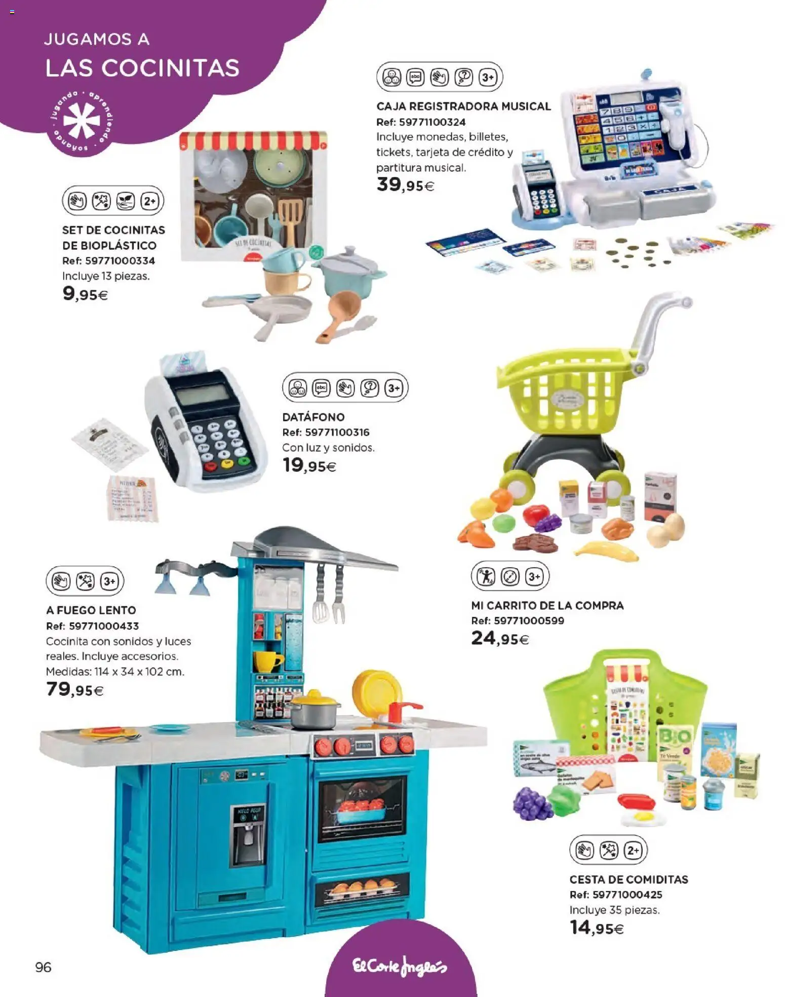 Nuevas ofertas de El Corte Inglés válidas en toda la República Mexicana desde el 27.10.2025. ¡Encuentra las mejores ofertas en El Corte Inglés catálogo Juguetes! | Página: 96 | Productos: Caja