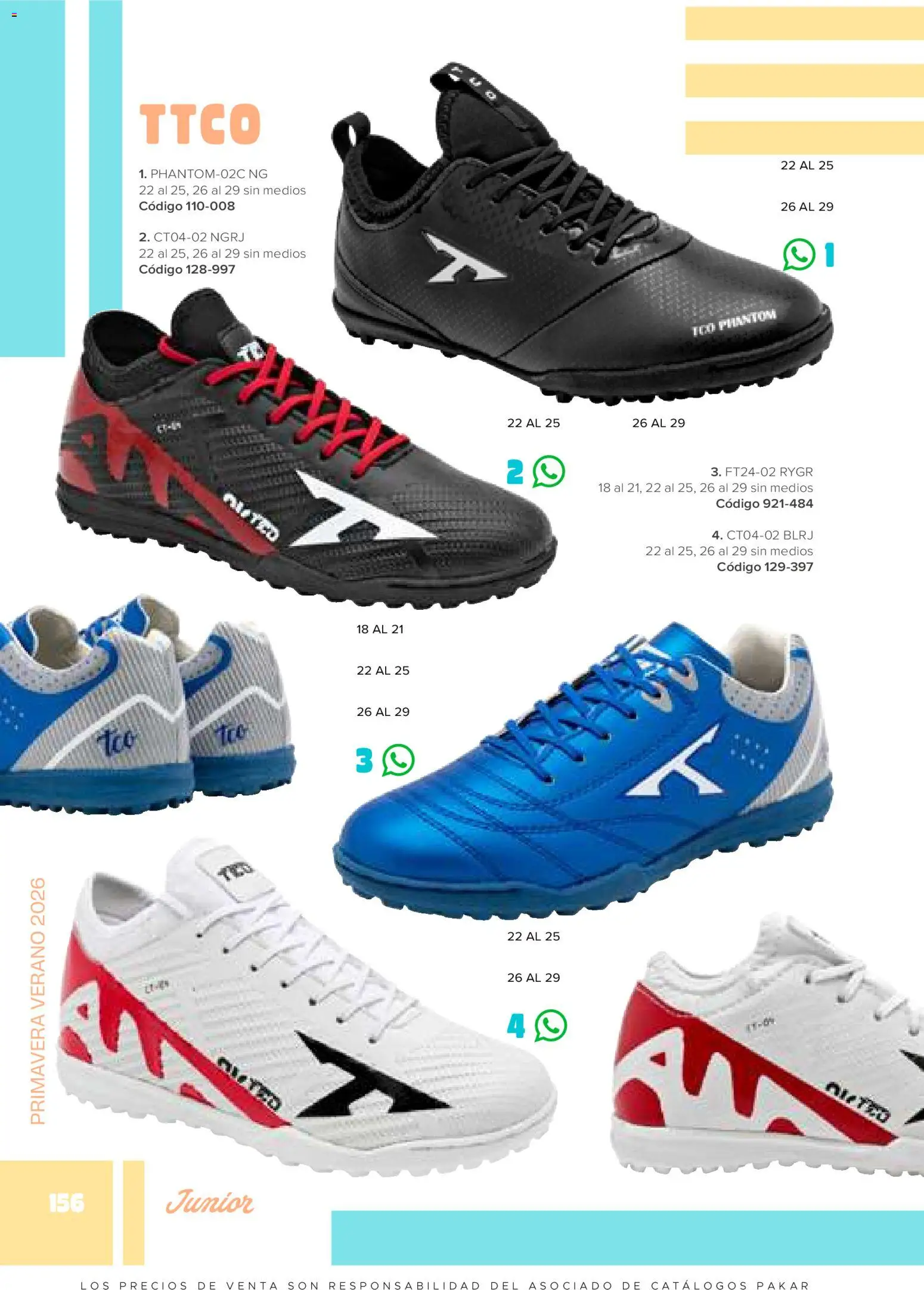 Nuevas ofertas de SC Pakar válidas en toda la República Mexicana desde el 30.01.2026. ¡Encuentra las mejores ofertas en SC Pakar catálogo Junior! | Página: 156