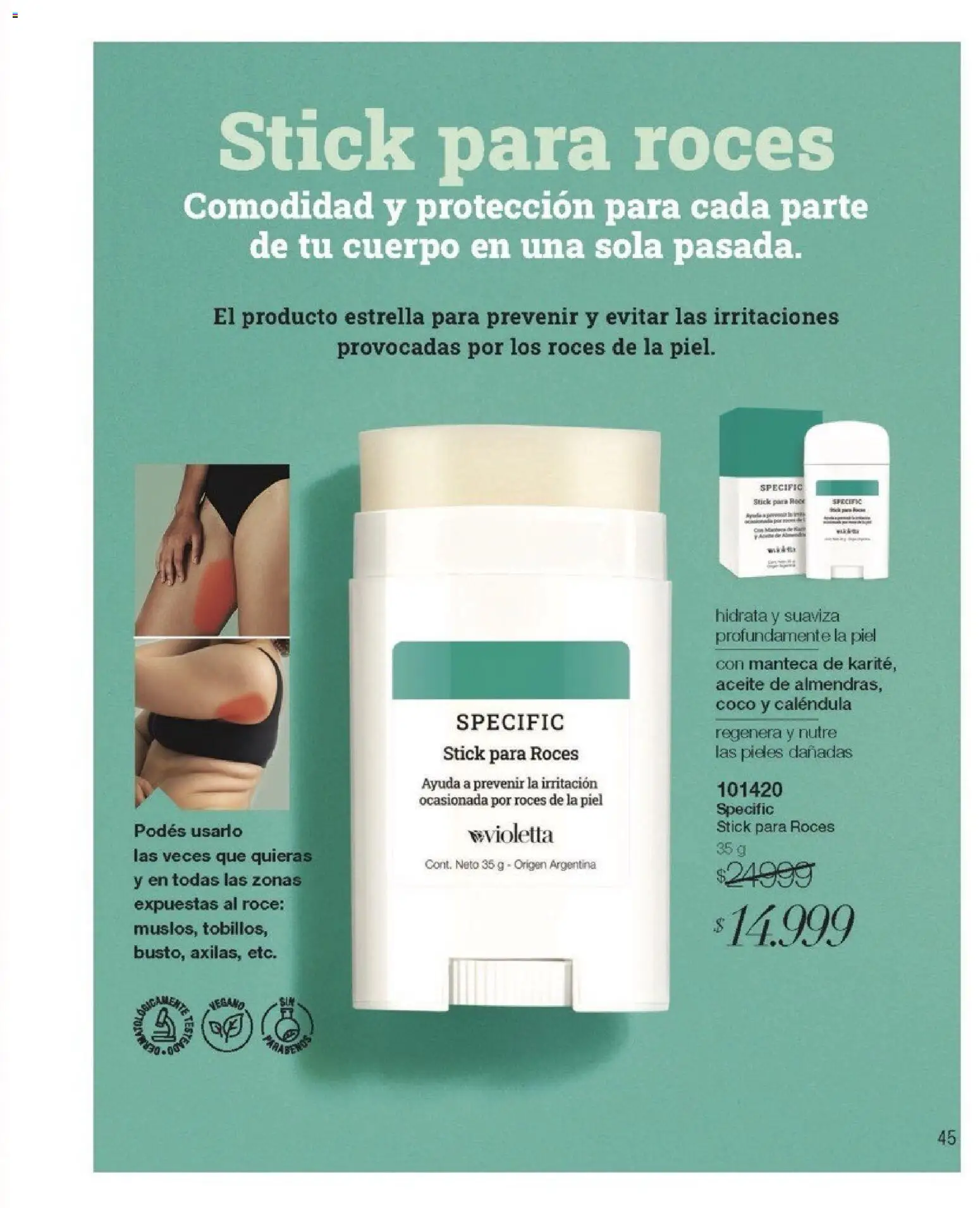 Violetta catálogo │ válido desde el 01.02.2026 | Página: 45 | Productos: Aceite, Manteca