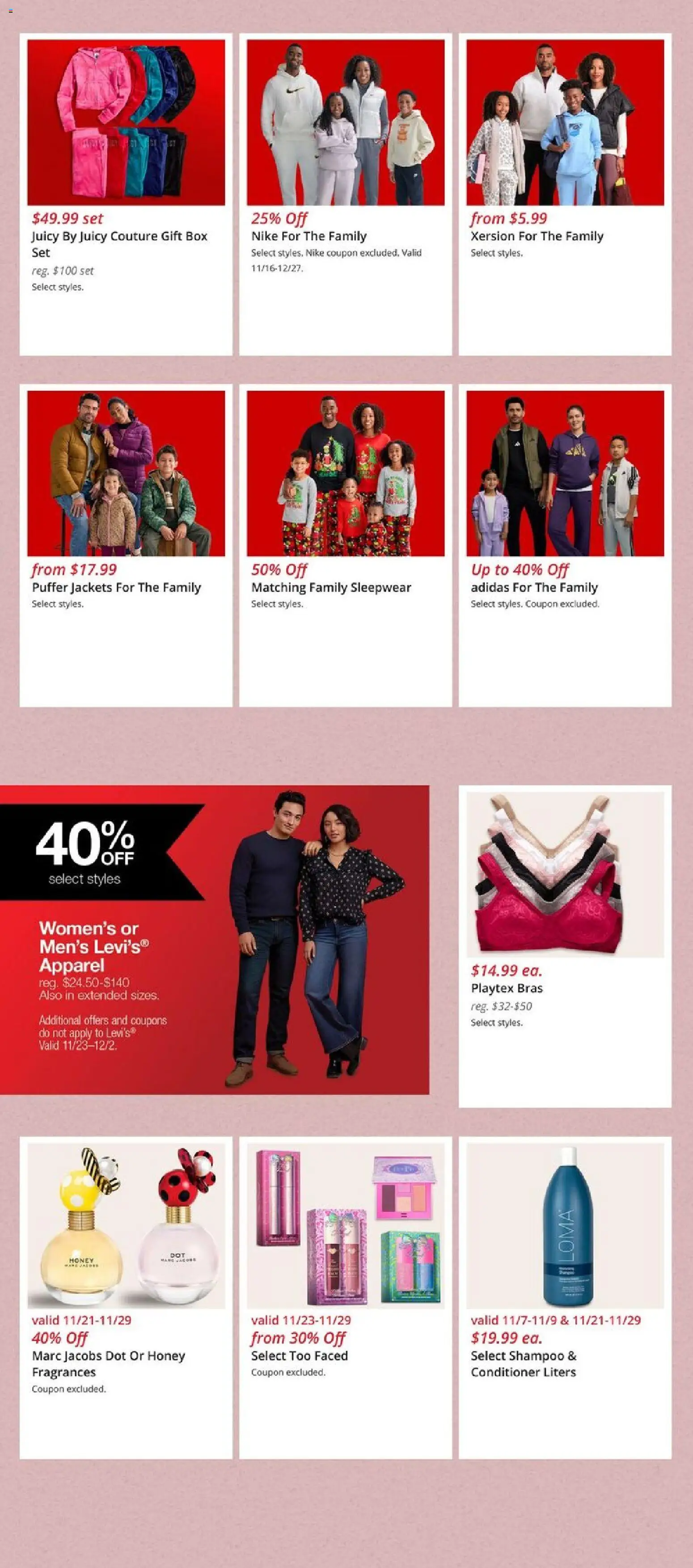JCPenney Black Friday Deals - valid from 07.11.2025 | Page: 4 | Products: Box, Shampoo, Conditioner