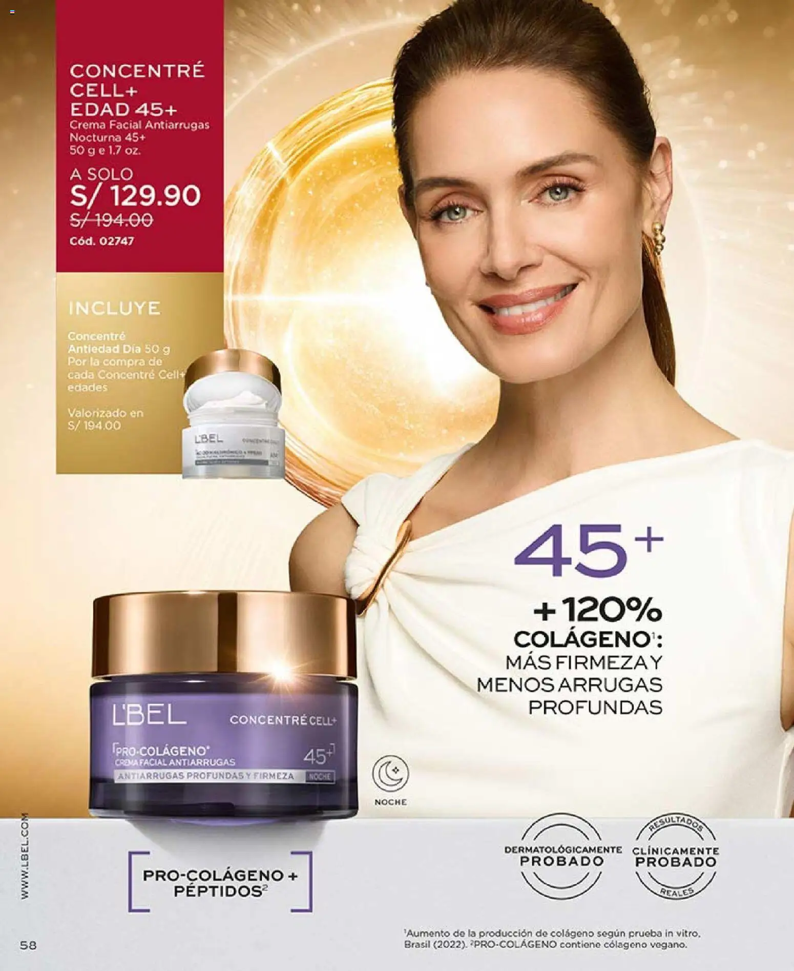Catálogo L'Bel válido desde 14.11.2025 | Página: 58 | Productos: Crema