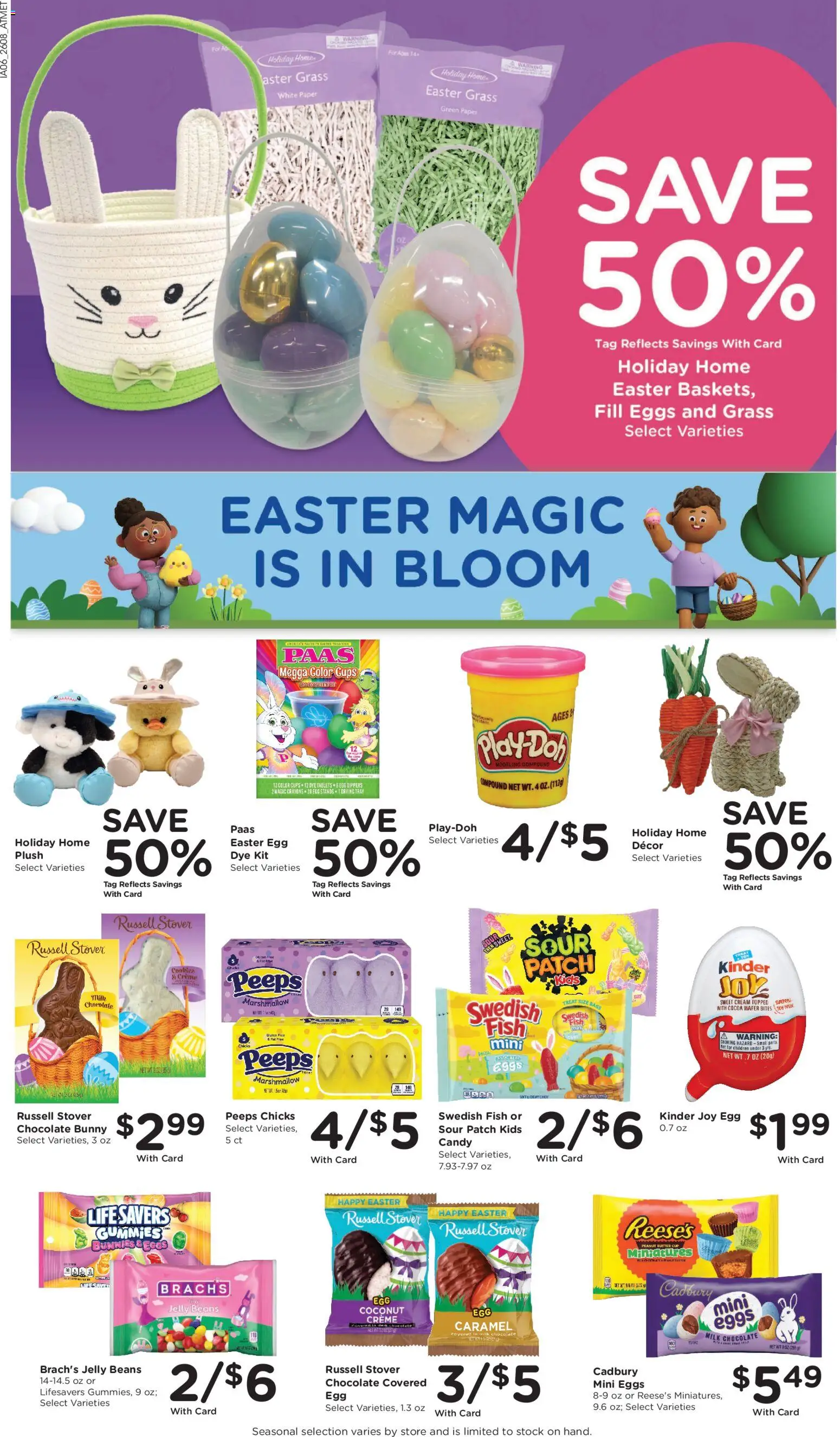 Kroger Weekly Ad - valid from 25.03.2026 | Page: 8 | Products: Butter, Eggs, Chocolate, Cream