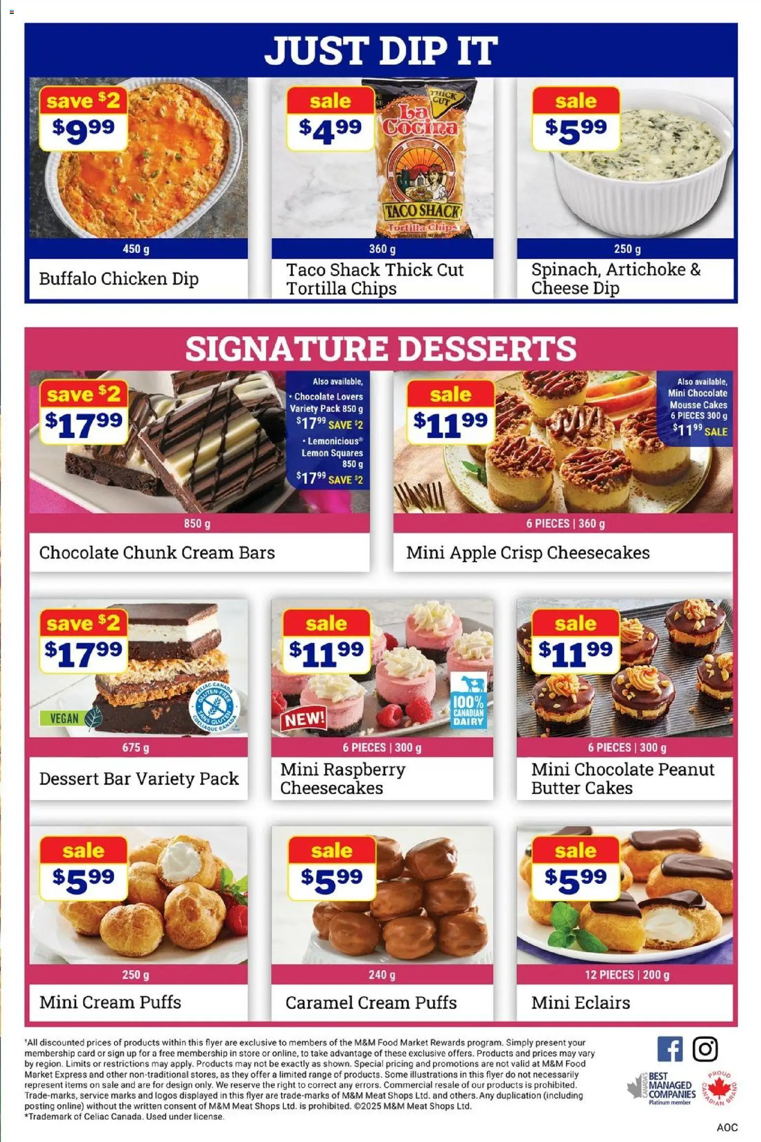 M&M Food Market flyer valid from 13.11.2025 | Page: 8 | Products: Cream, Butter, Cheese, Chicken