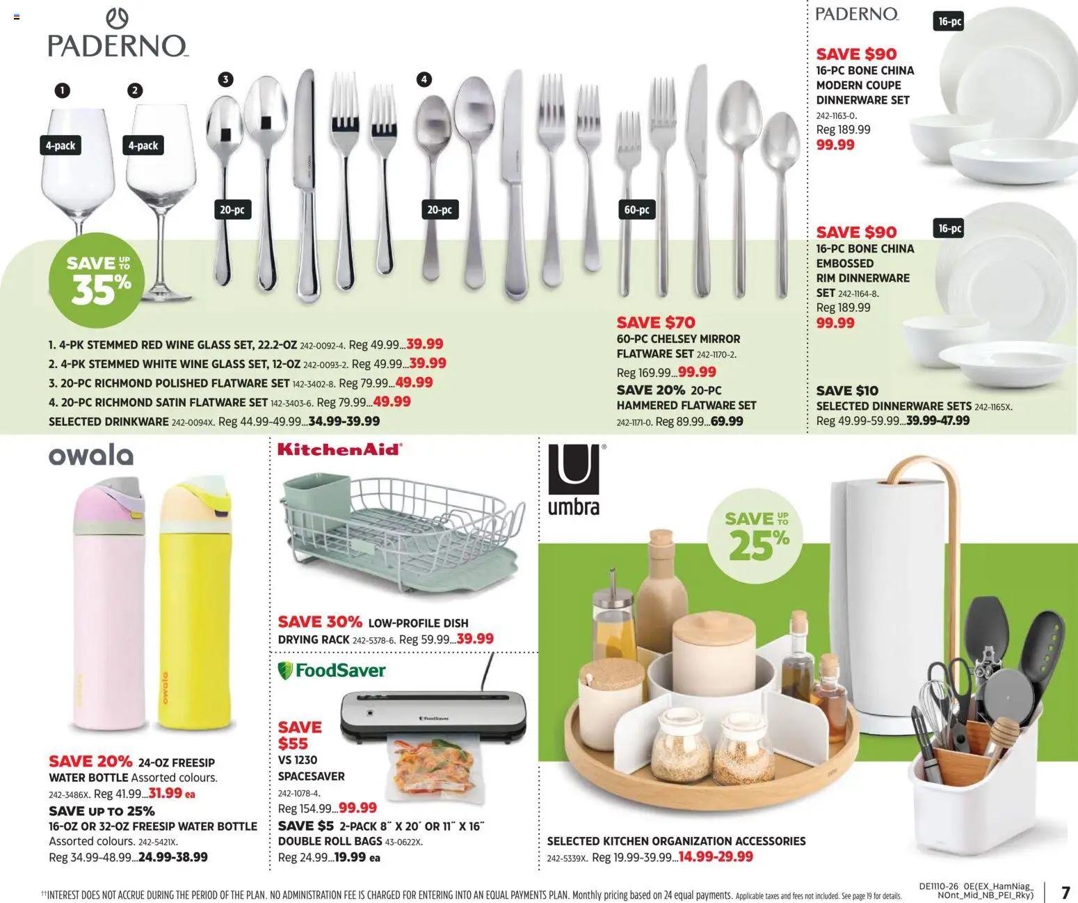 Canadian Tire flyer valid from 05.03.2026 | Page: 7 | Products: Mirror, Wine