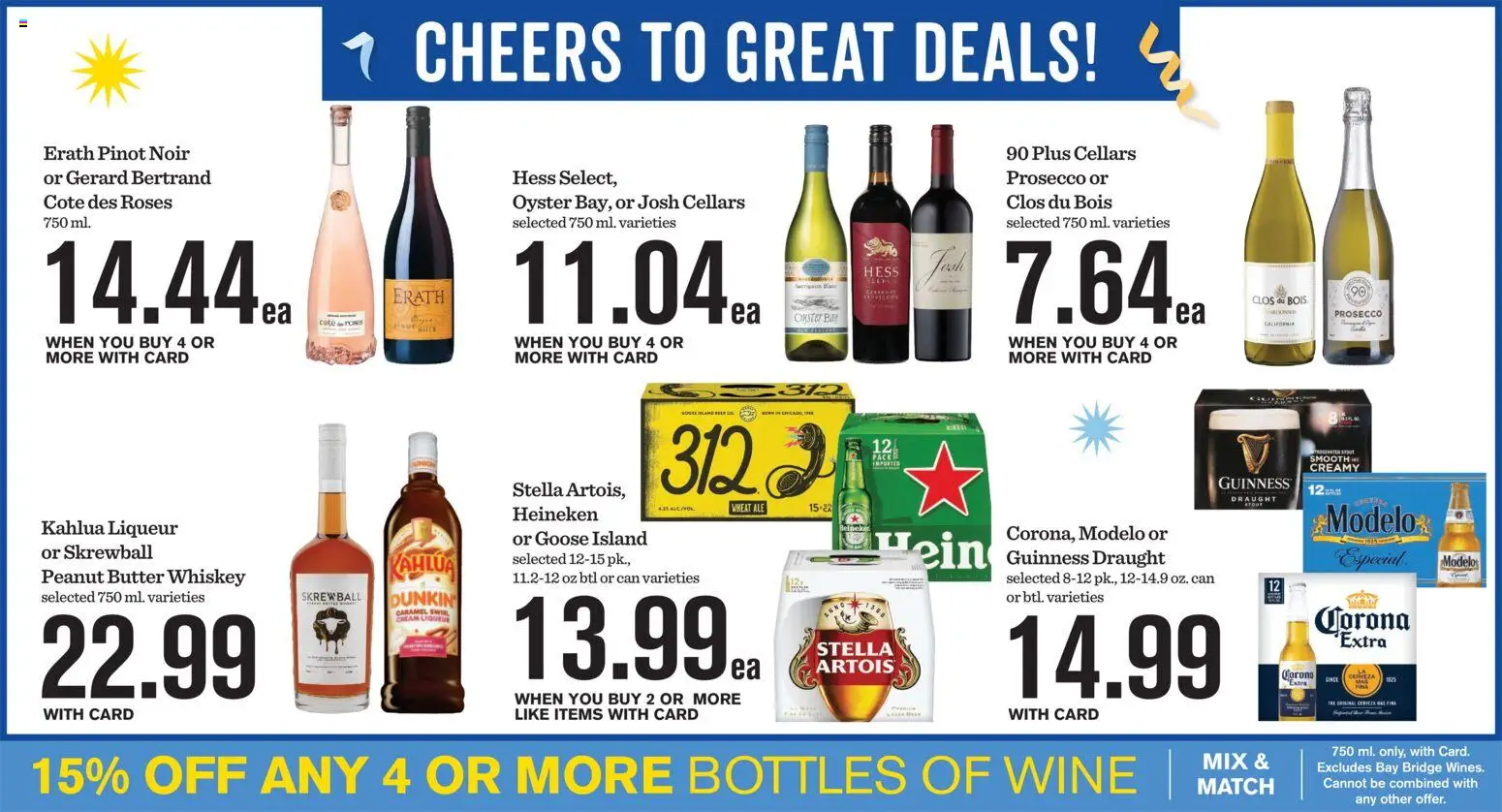 Mariano's Weekly Ad - valid from 26.12.2025 | Page: 7 | Products: Butter, Wine, Cream, Whiskey