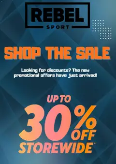 Rebel Sport catalogue preview  - valid from 22.01.2026