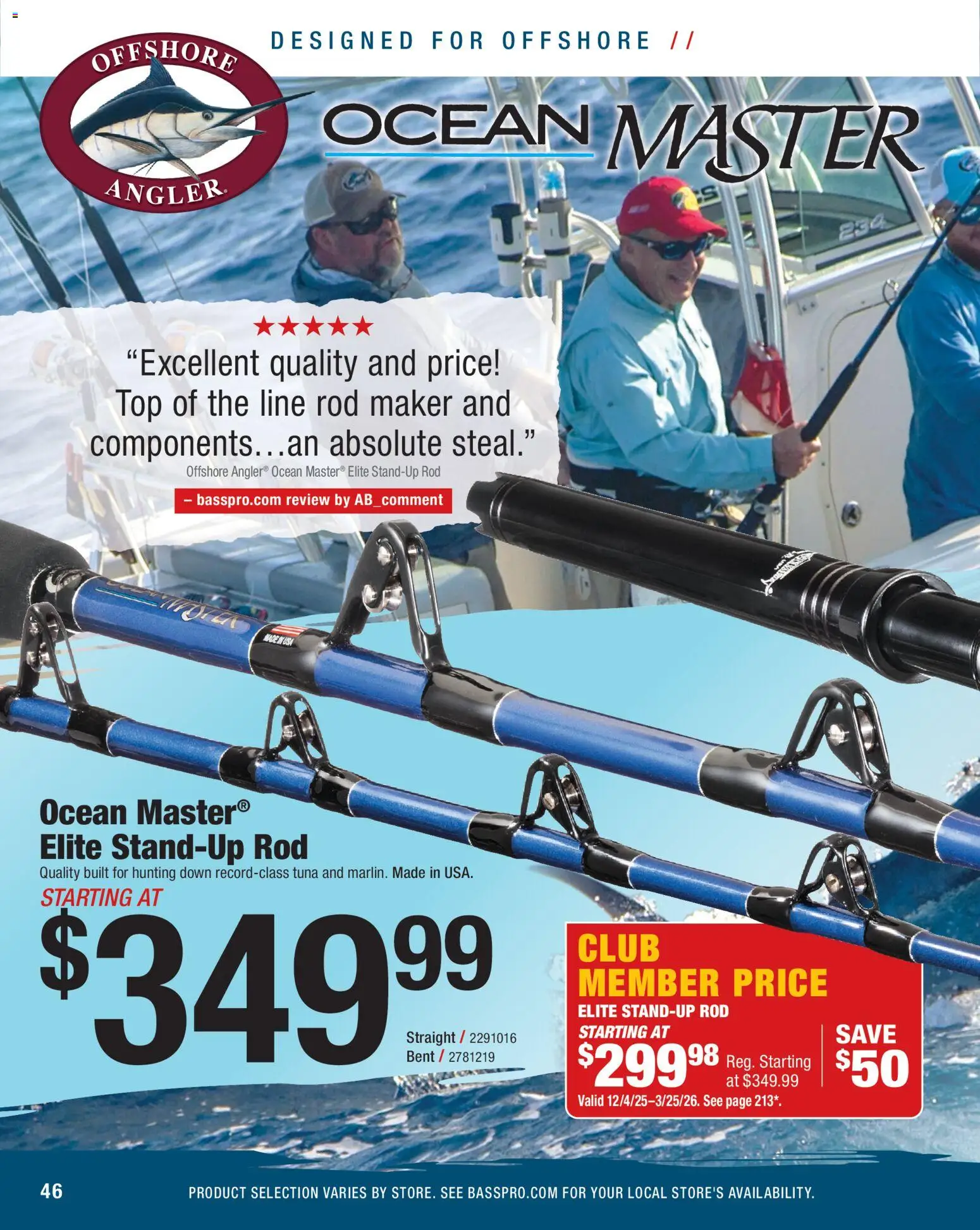 Cabela's Saltwater Specialist 26 - valid from 15.12.2025 | Page: 46 | Products: Rod