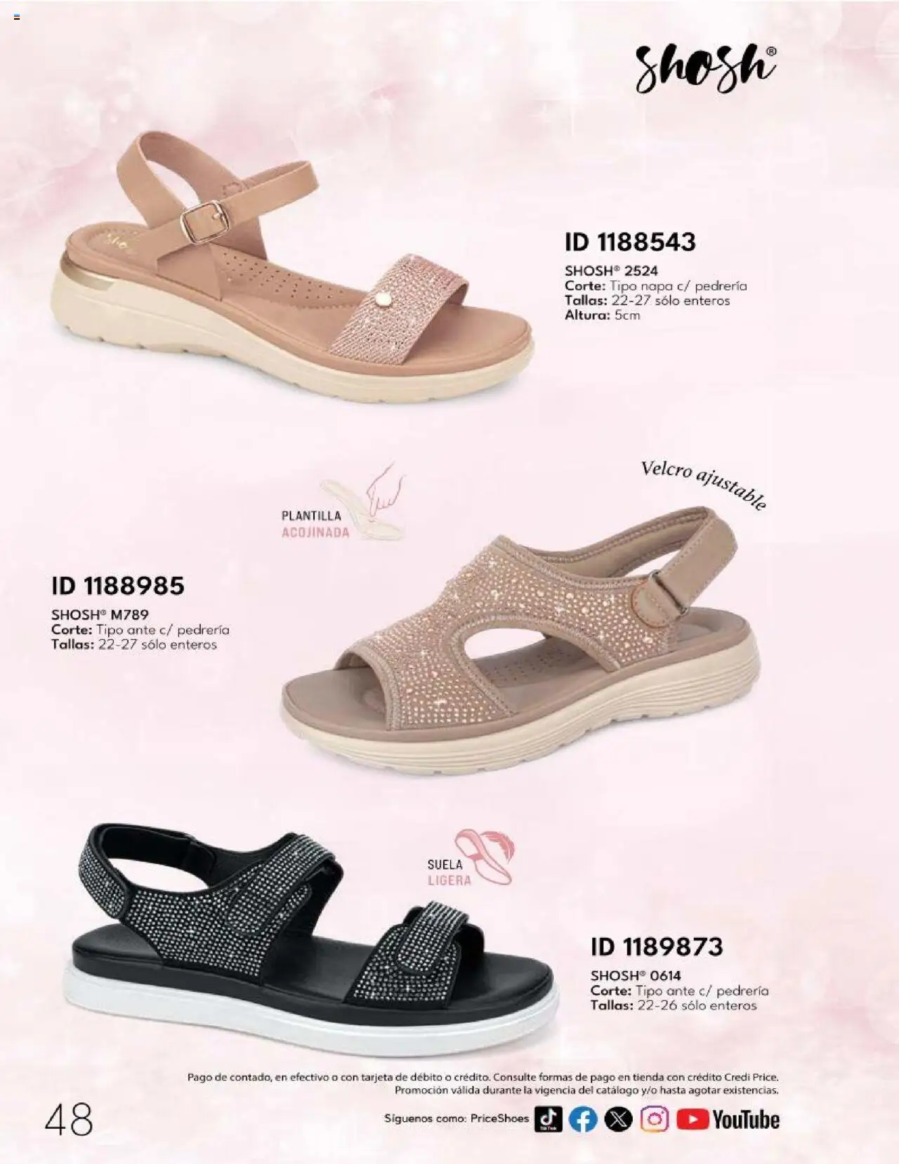 Nuevas ofertas de Price Shoes válidas en toda la República Mexicana desde el 28.04.2025. ¡Encuentra las mejores ofertas en Price Shoes catálogo Calzado PV 2025! | Página: 48