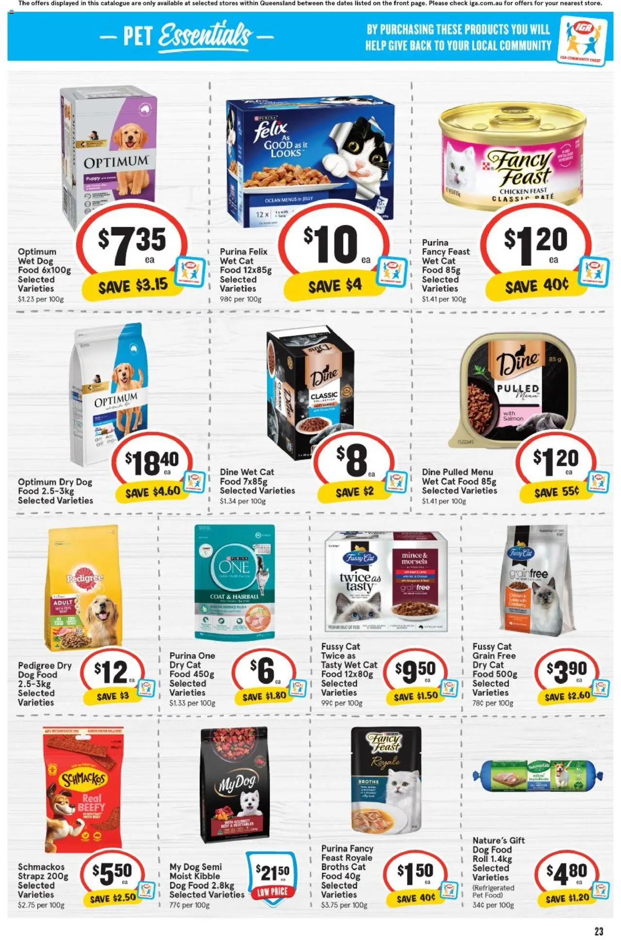IGA catalogue - valid from 13.08.2025 | Page: 24 | Products: Chicken, Beef, Dog food, Coat