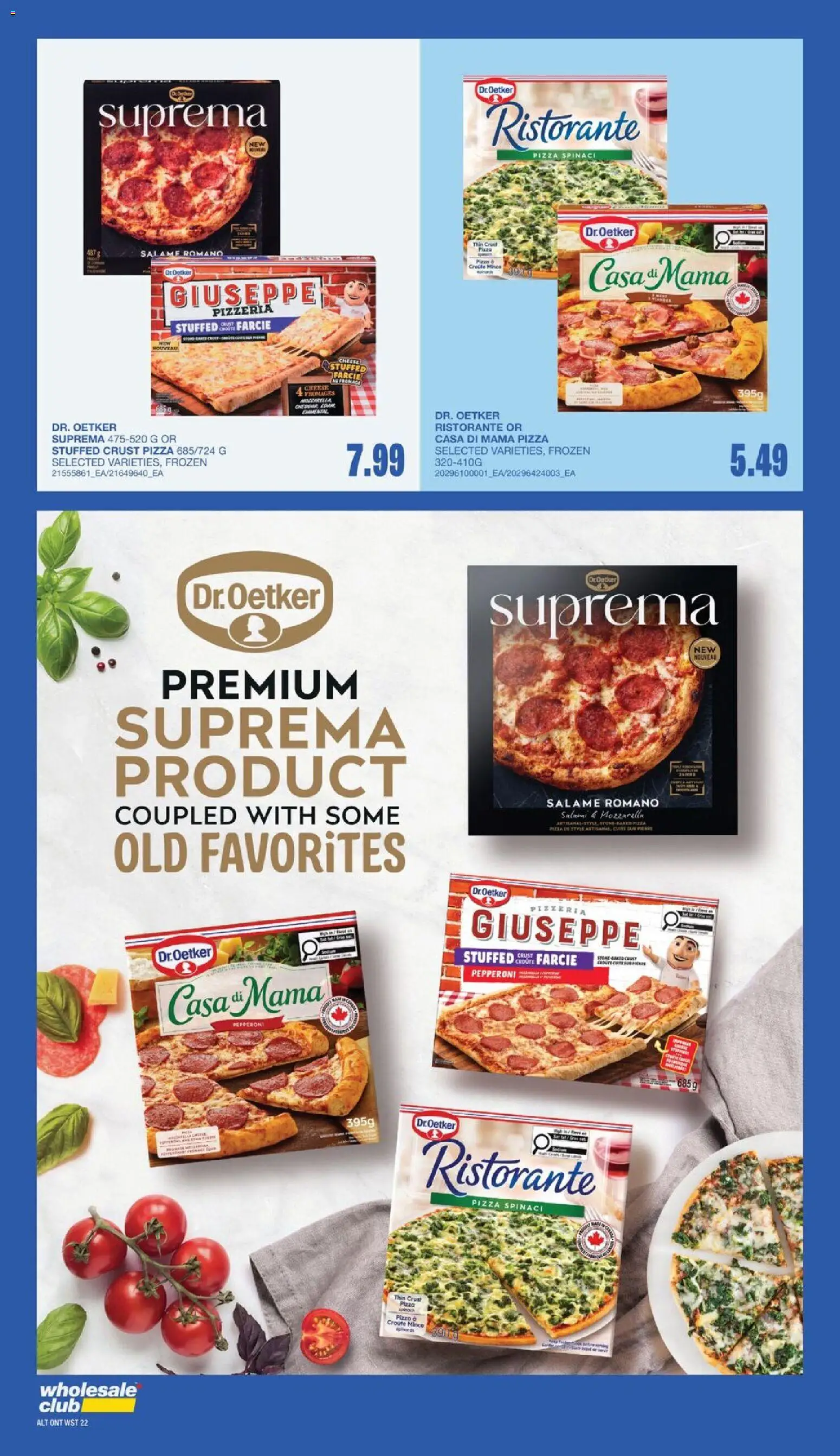Wholesale Club flyer valid from 19.02.2026 | Page: 25 | Products: Cheese, Pizza