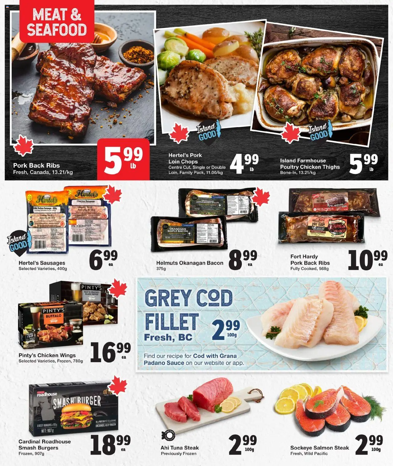 Quality Foods flyer valid from 07.08.2025 | Page: 4 | Products: Chicken wings, Chicken, Pork