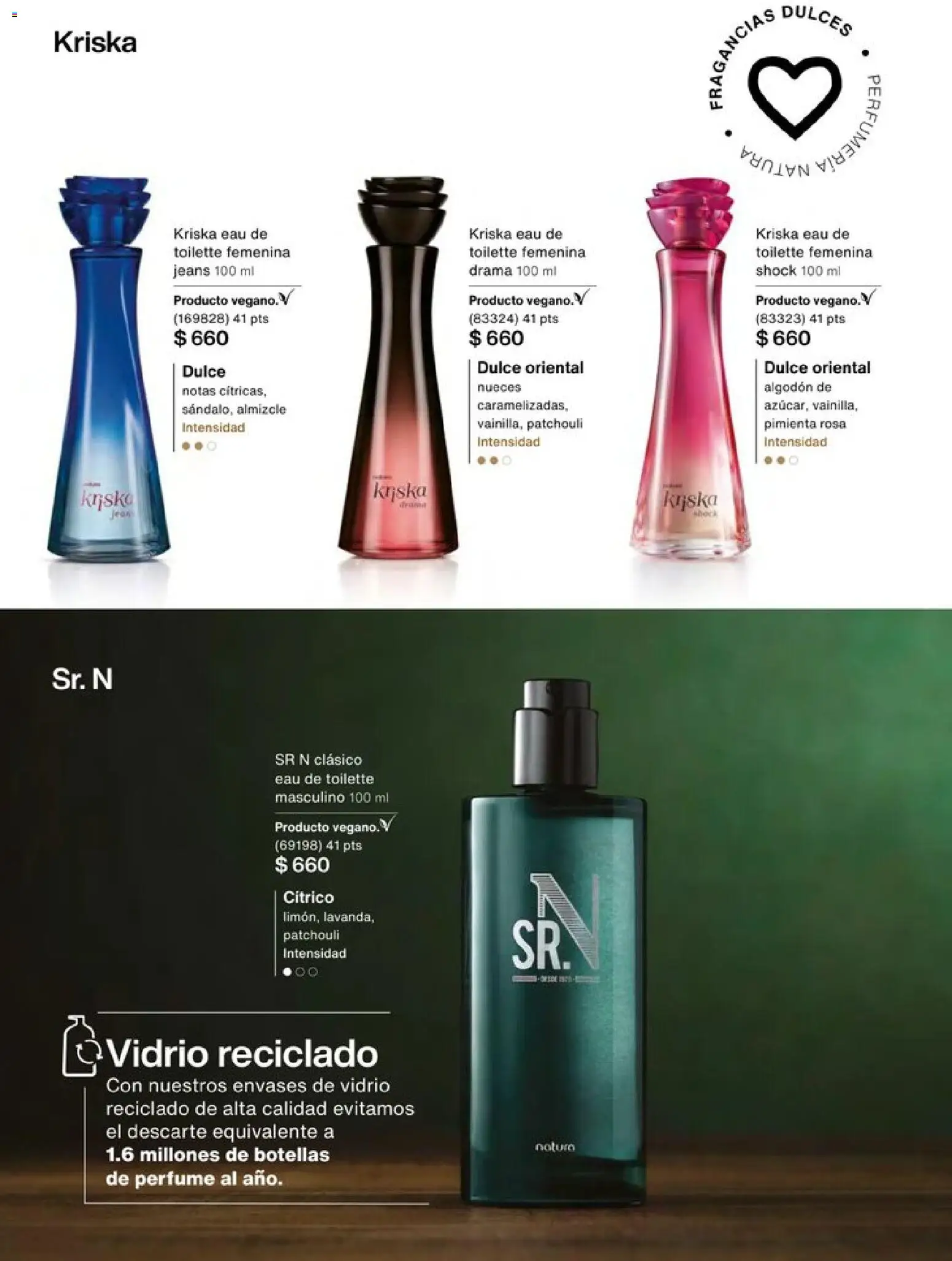 Nuevas ofertas de Natura válidas en toda la República Mexicana desde el 20.12.2025. ¡Encuentra las mejores ofertas en Natura campaña 1 2026! | Página: 38 | Productos: Pimienta, Algodón, Perfume, Eau de toilette