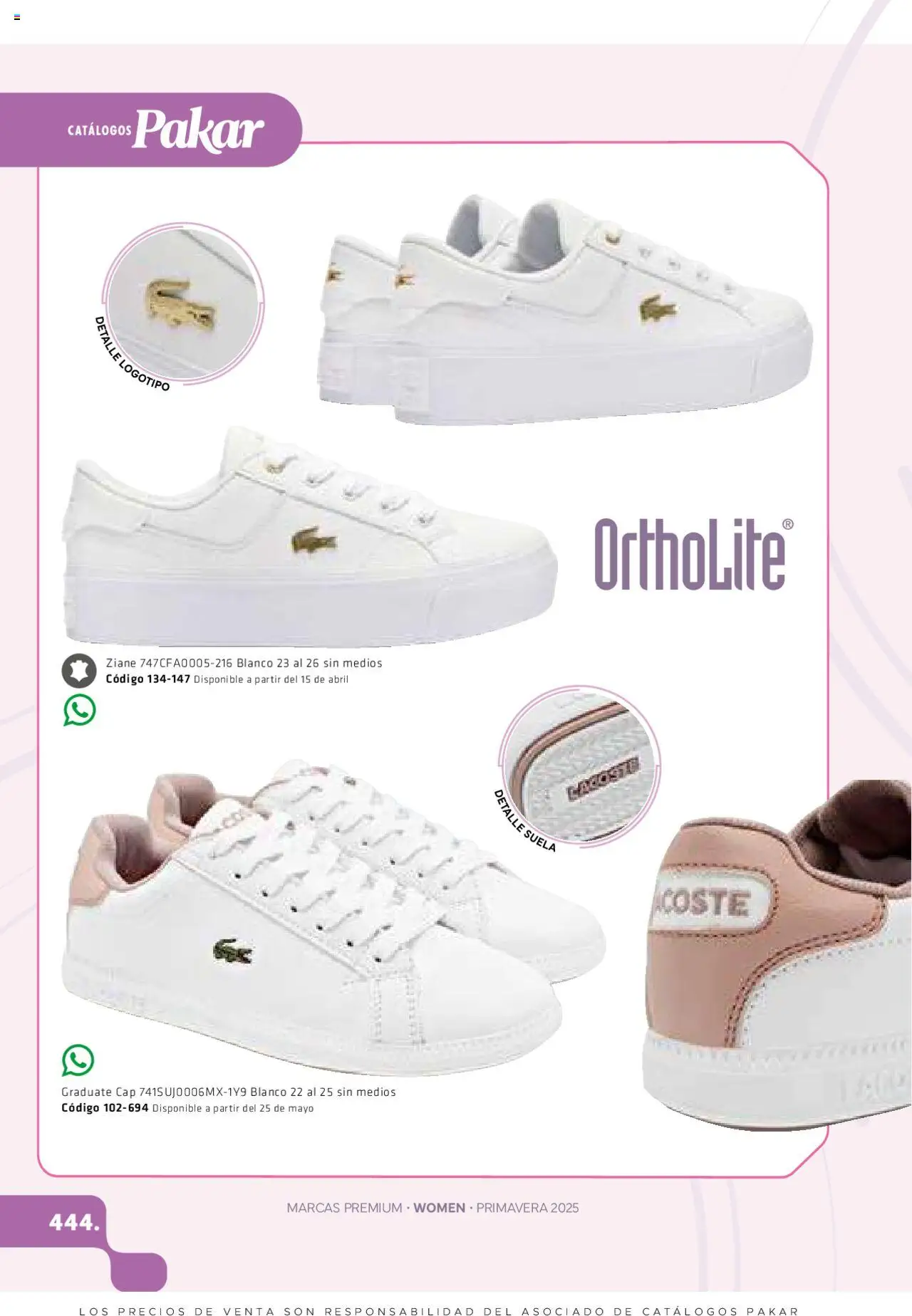 Nuevas ofertas de SC Pakar válidas en toda la República Mexicana desde el 06.03.2025. ¡Encuentra las mejores ofertas en SC Pakar catálogo Women! | Página: 444