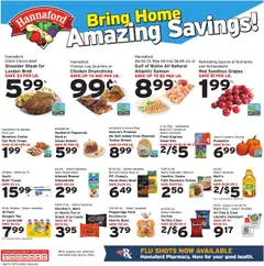 Preview of Hannaford weekly ads valid from 21.09.2025