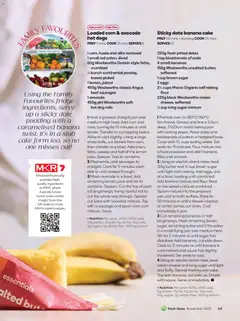 Preview of Woolworths Fresh Ideas Magazine - valid from 01.11.2025 | Page: 63