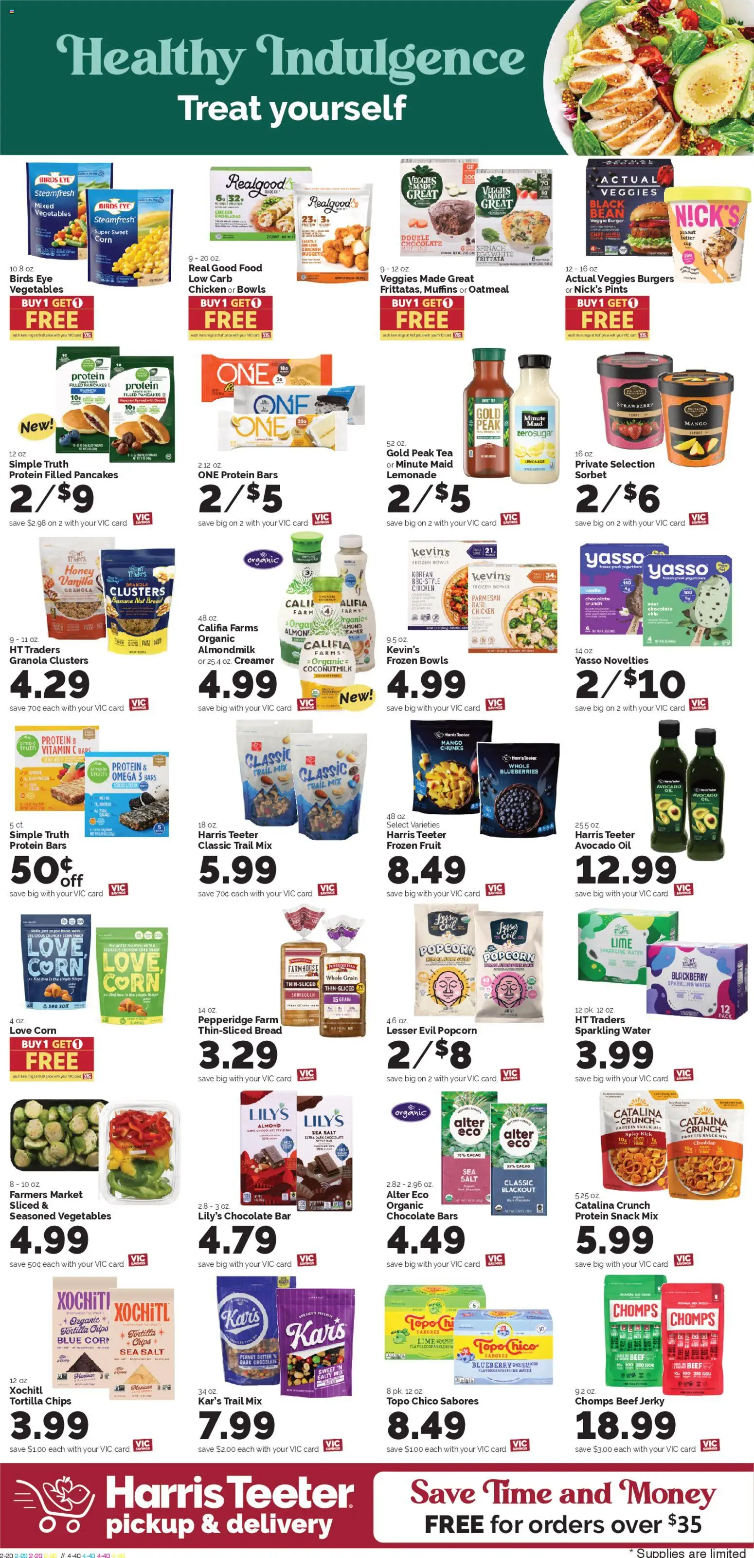Harris Teeter Weekly Ad - NC - valid from 31.12.2025 | Page: 7 | Products: Wc, Bread, Tea, Chips
