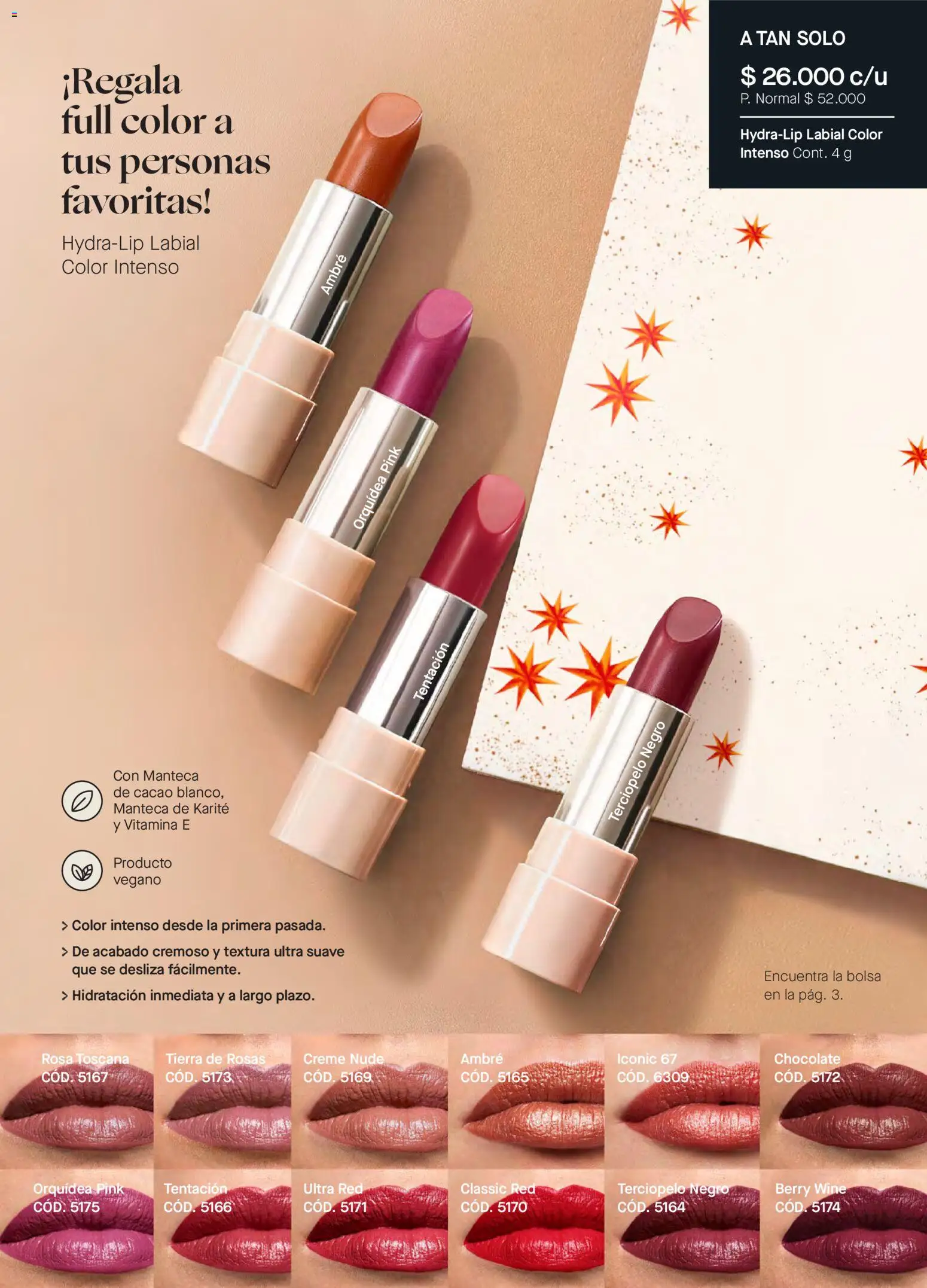 Yanbal revista - valida desde el 08.11.2025 | Página: 71 | Productos: Bolsa, Manteca, Chocolate